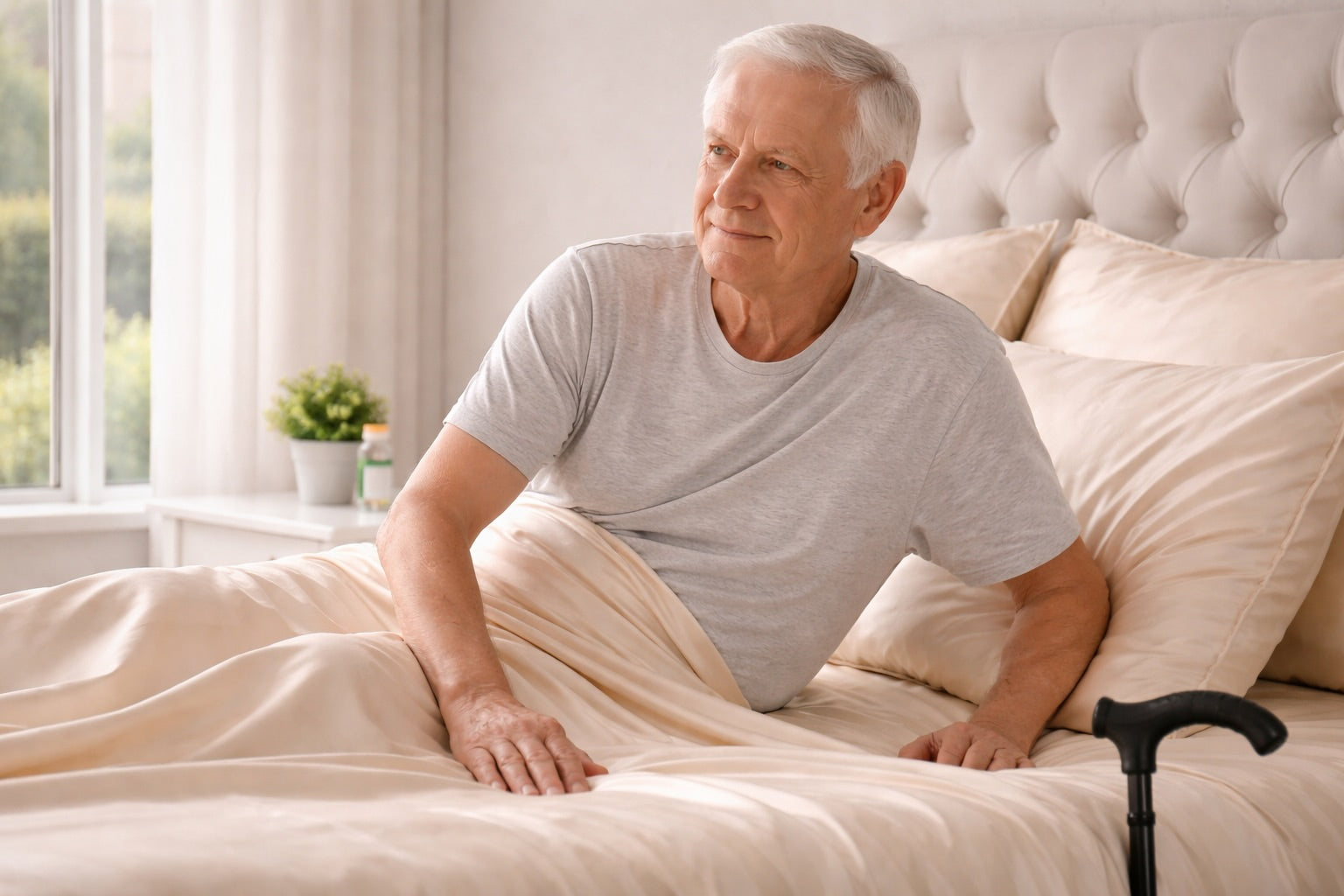 Pourquoi un drap-housse en soie aide les patients atteints de Parkinson à mieux dormir?