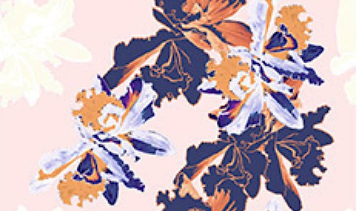 Large silk scarf