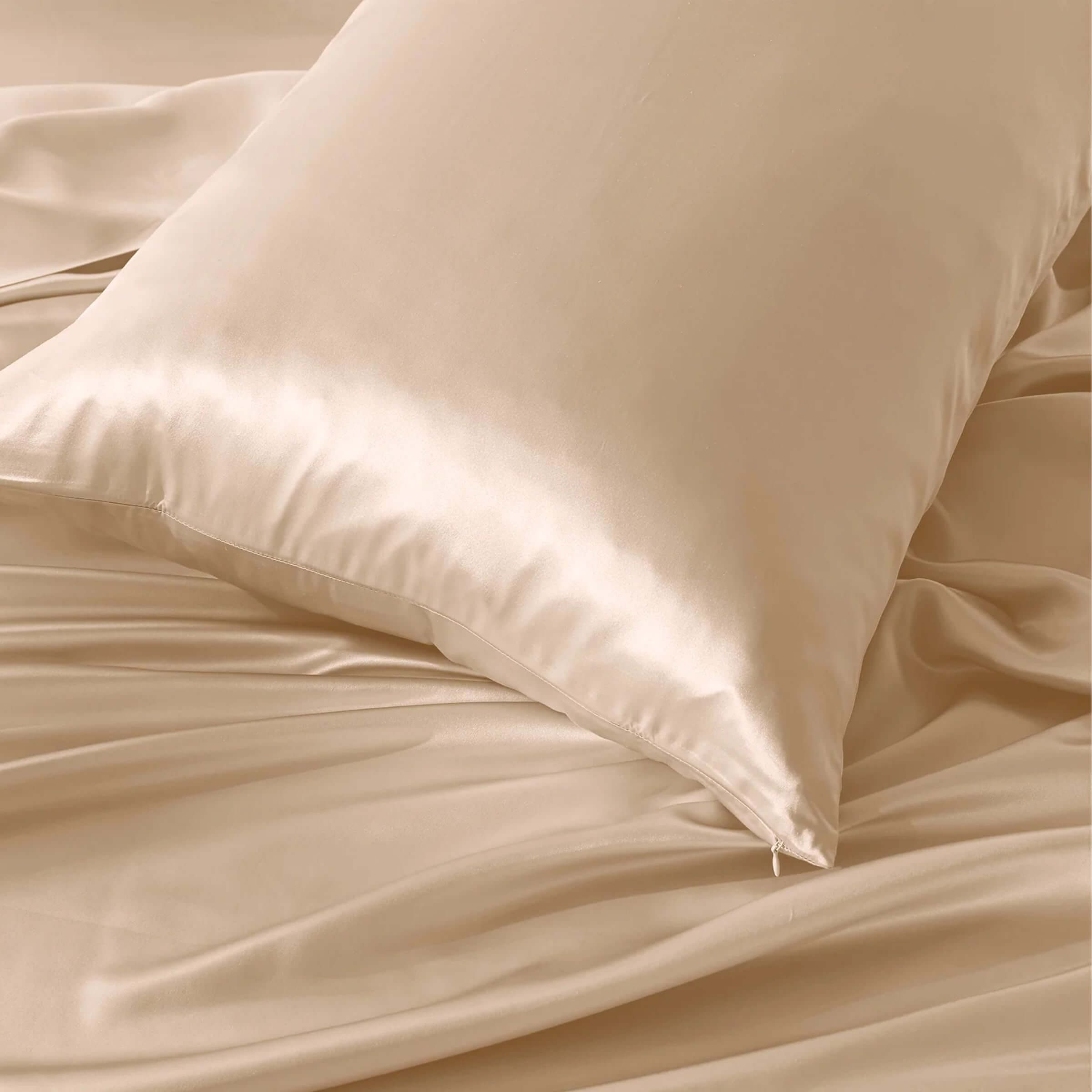 22momme silk pillowcase - No Flange - Zipper closure