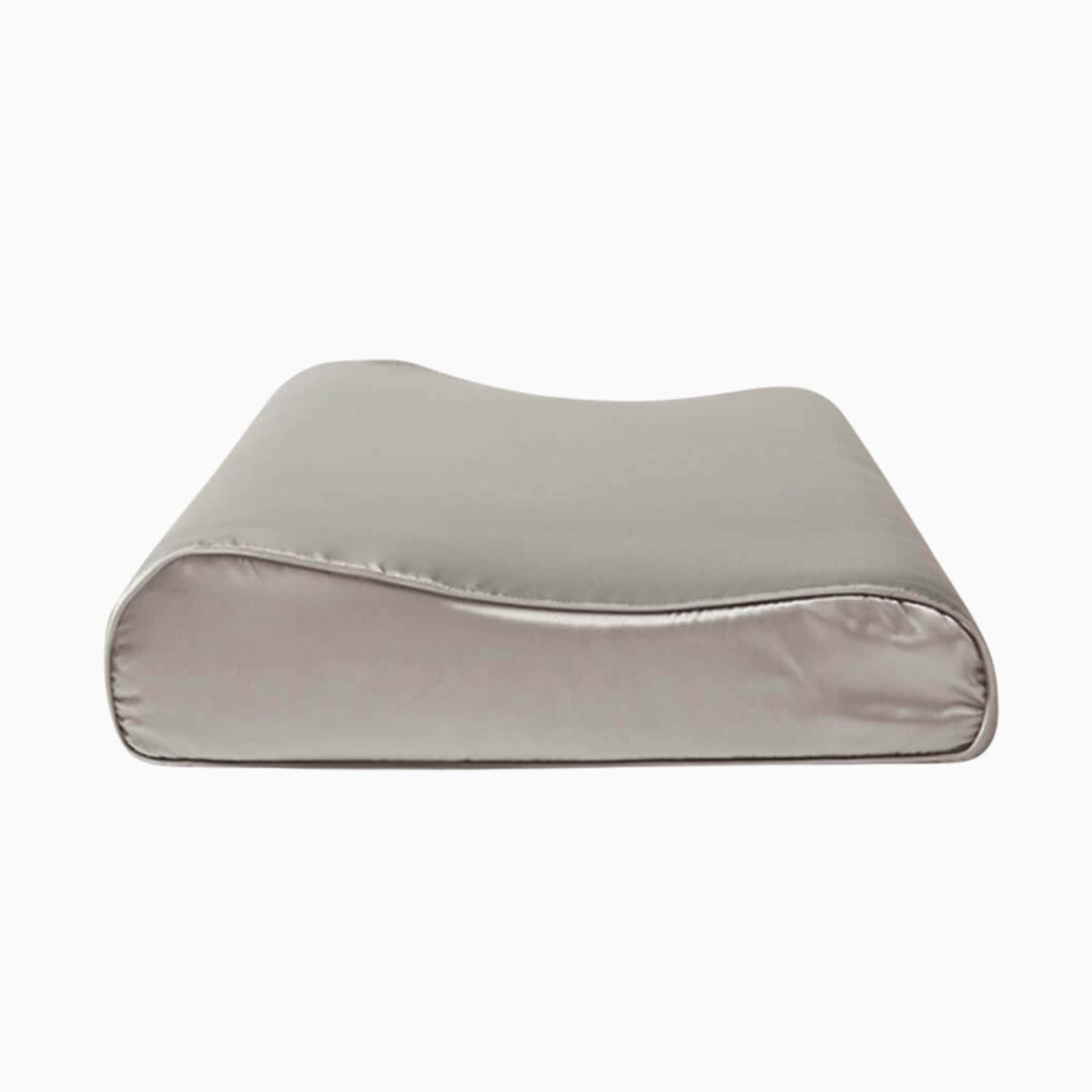 Silk pillowcase for ergonomic pillow