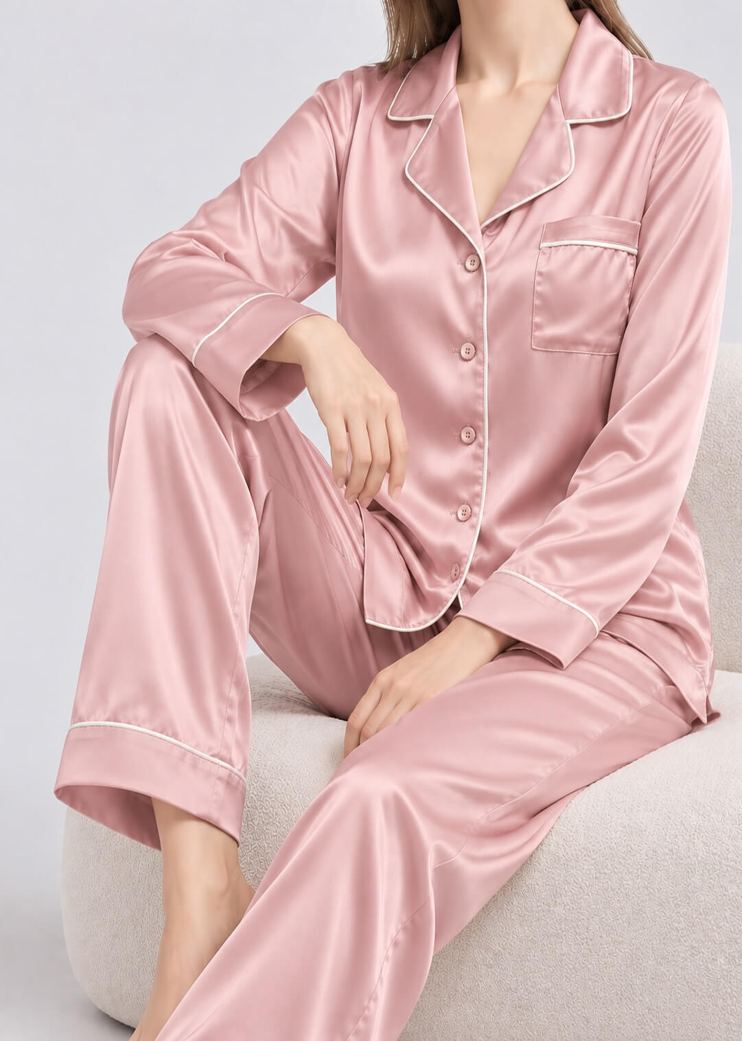 Silk pyjamas for women