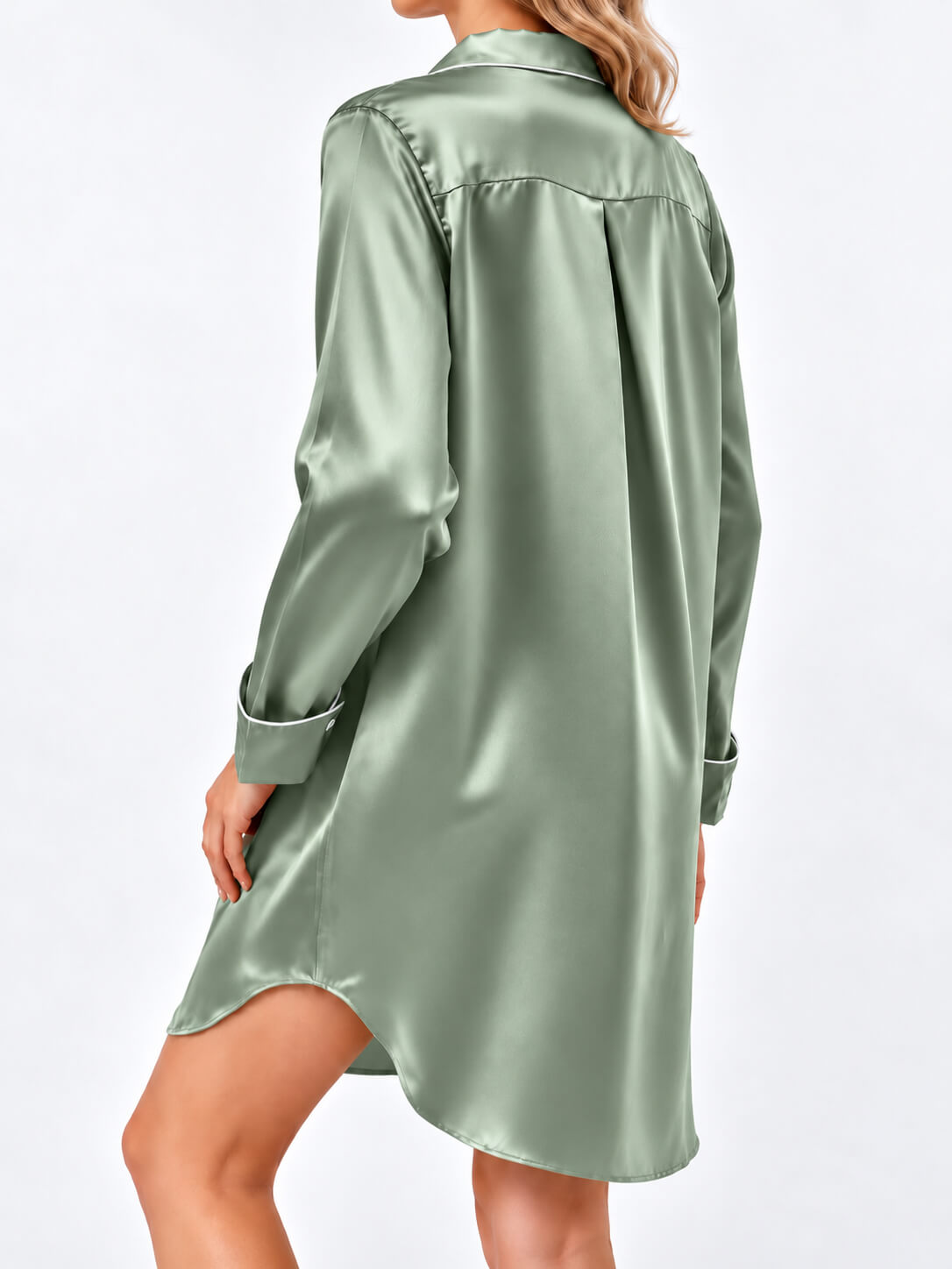 Women's silk nightdress