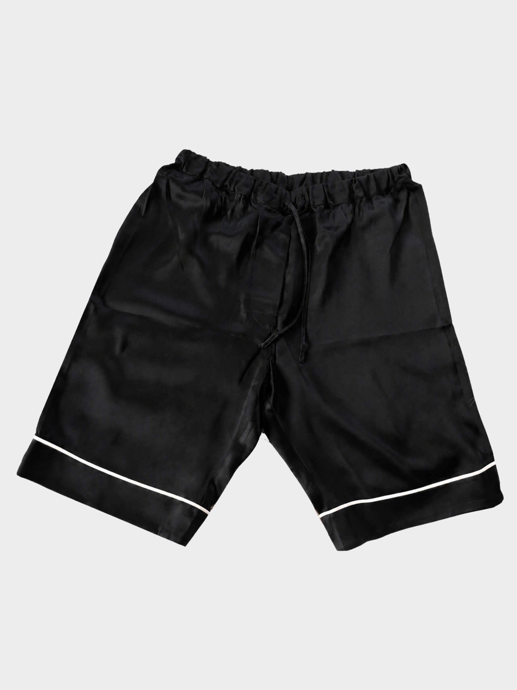 Short en soie homme