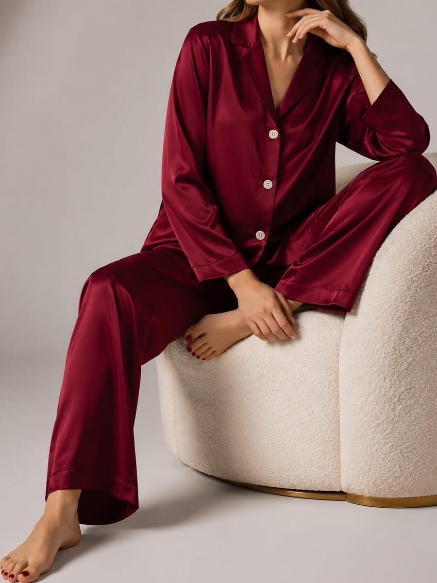 Silk pyjamas for women