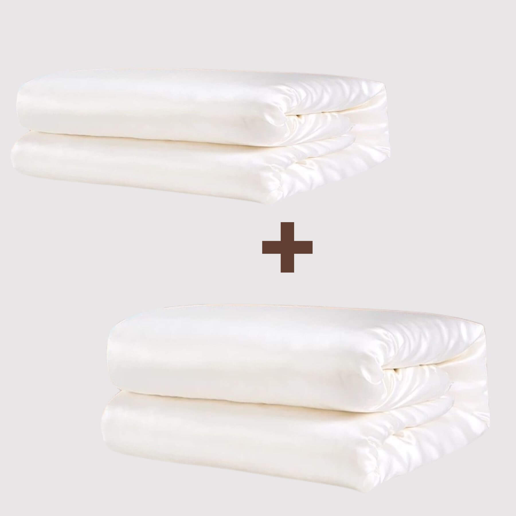 Four-season silk duvet with silk cover