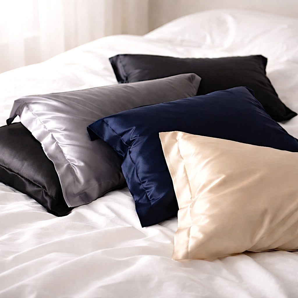 Silk Pillowcase 22 Momme Oxford – With Flange – Envelope Closure