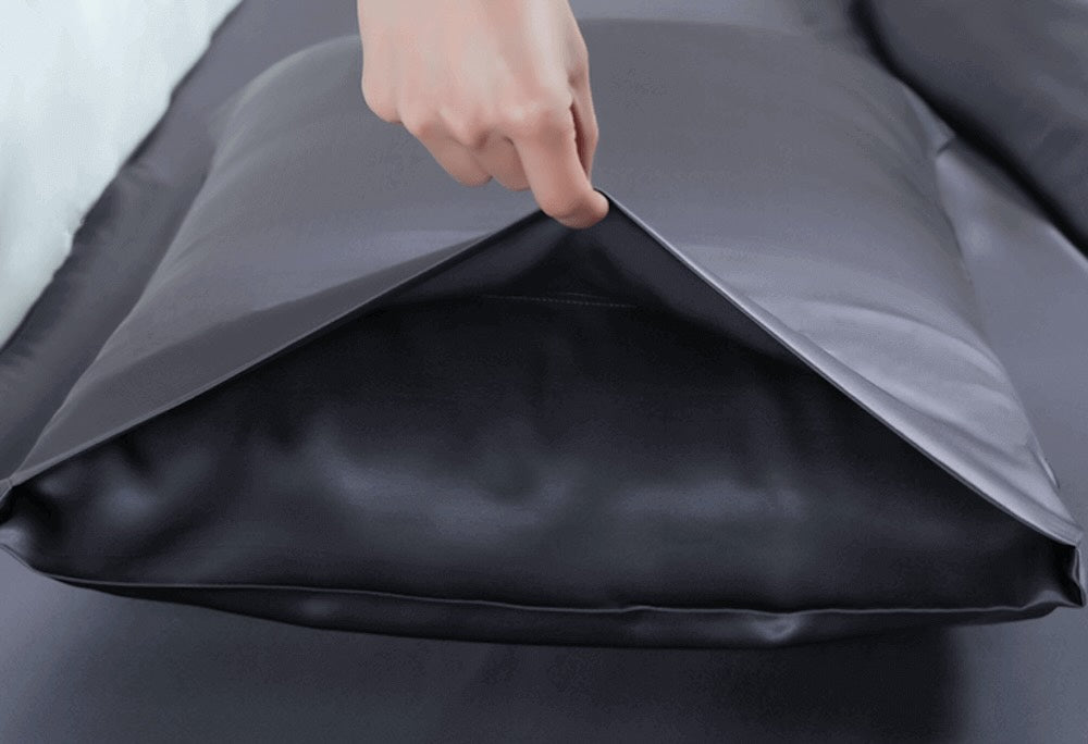 Taie d'oreiller en soie 22momme - sans volant - enveloppe