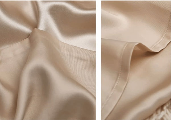 19 momme silk pillowcase with Tencel backing