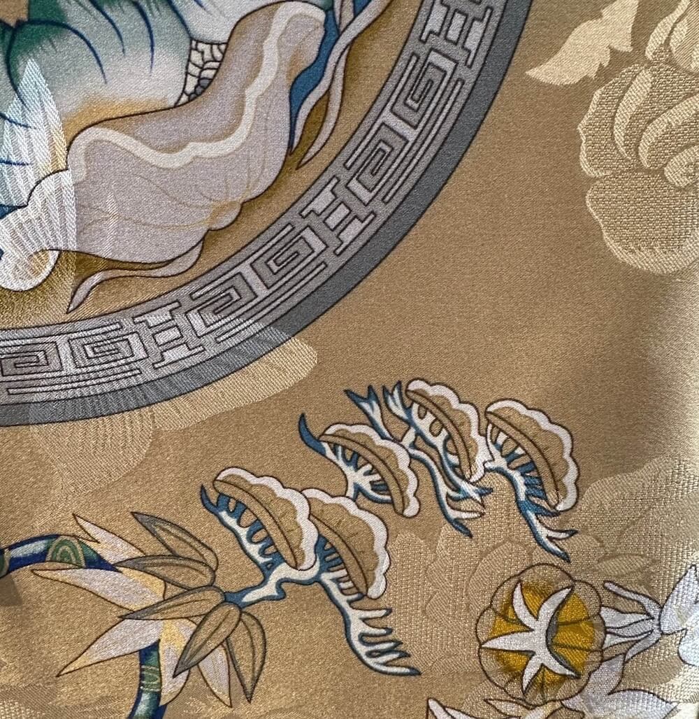 Foulard en soie (65×65 cm)