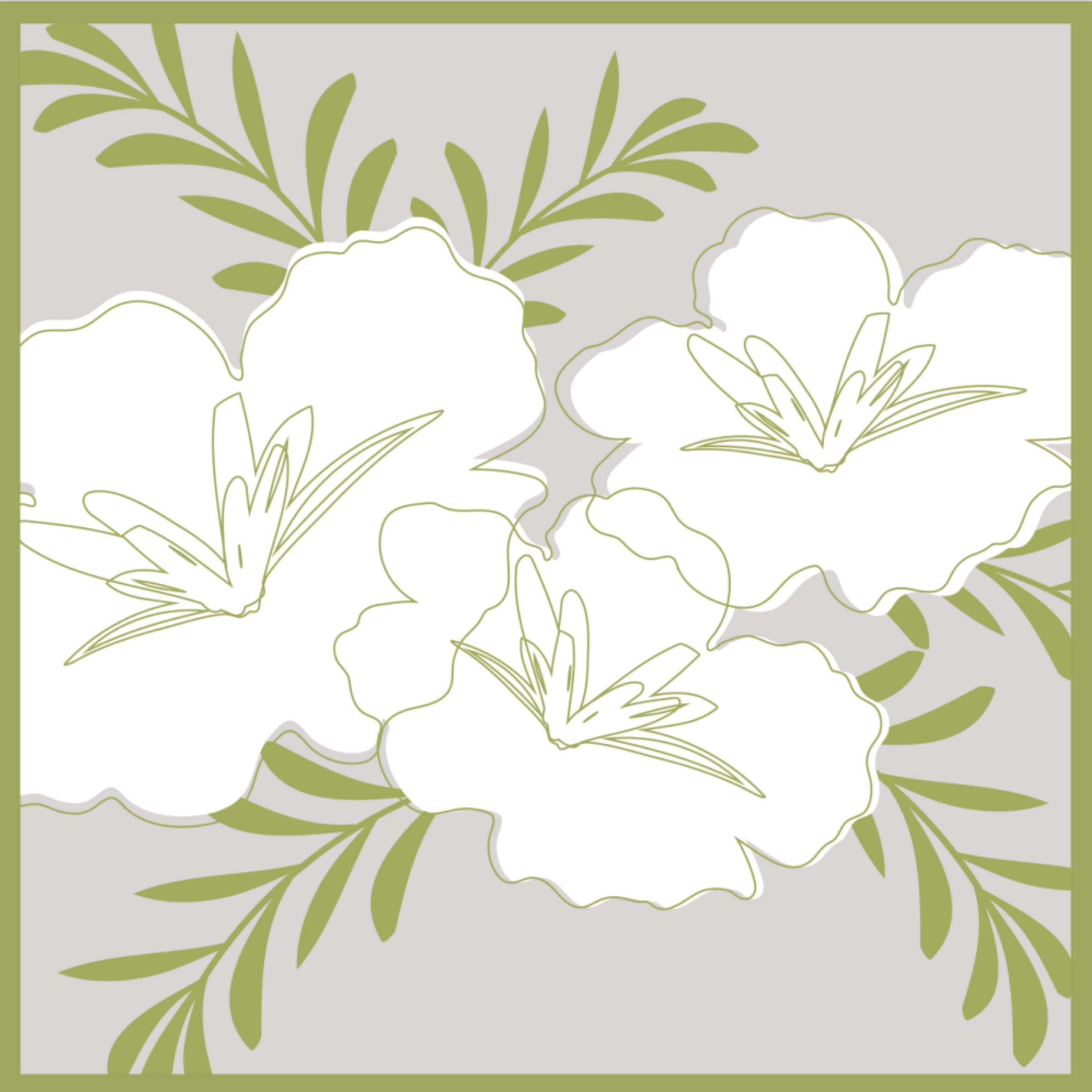 Silk scarf (90×90 cm)