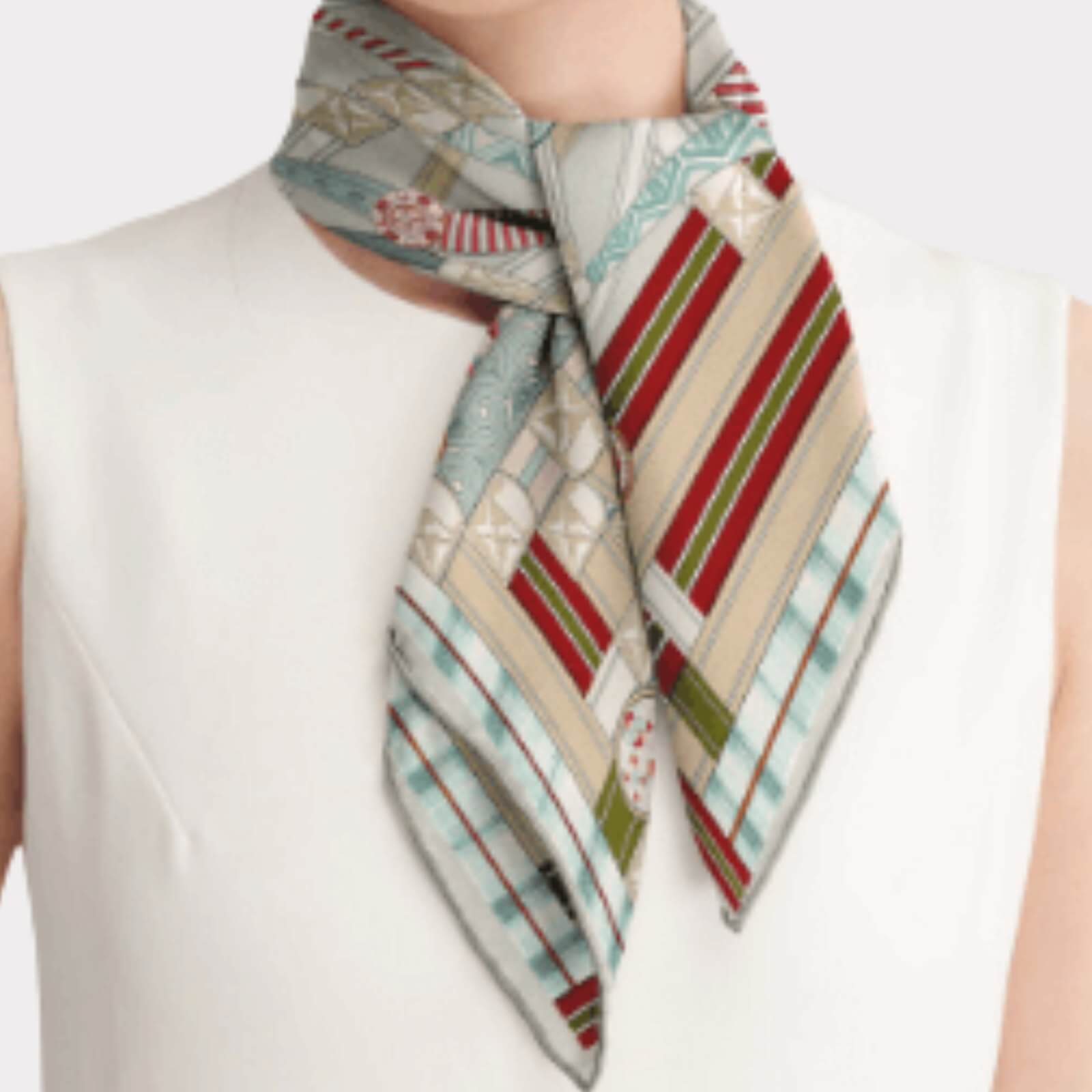 Foulard en soie (65×65 cm)