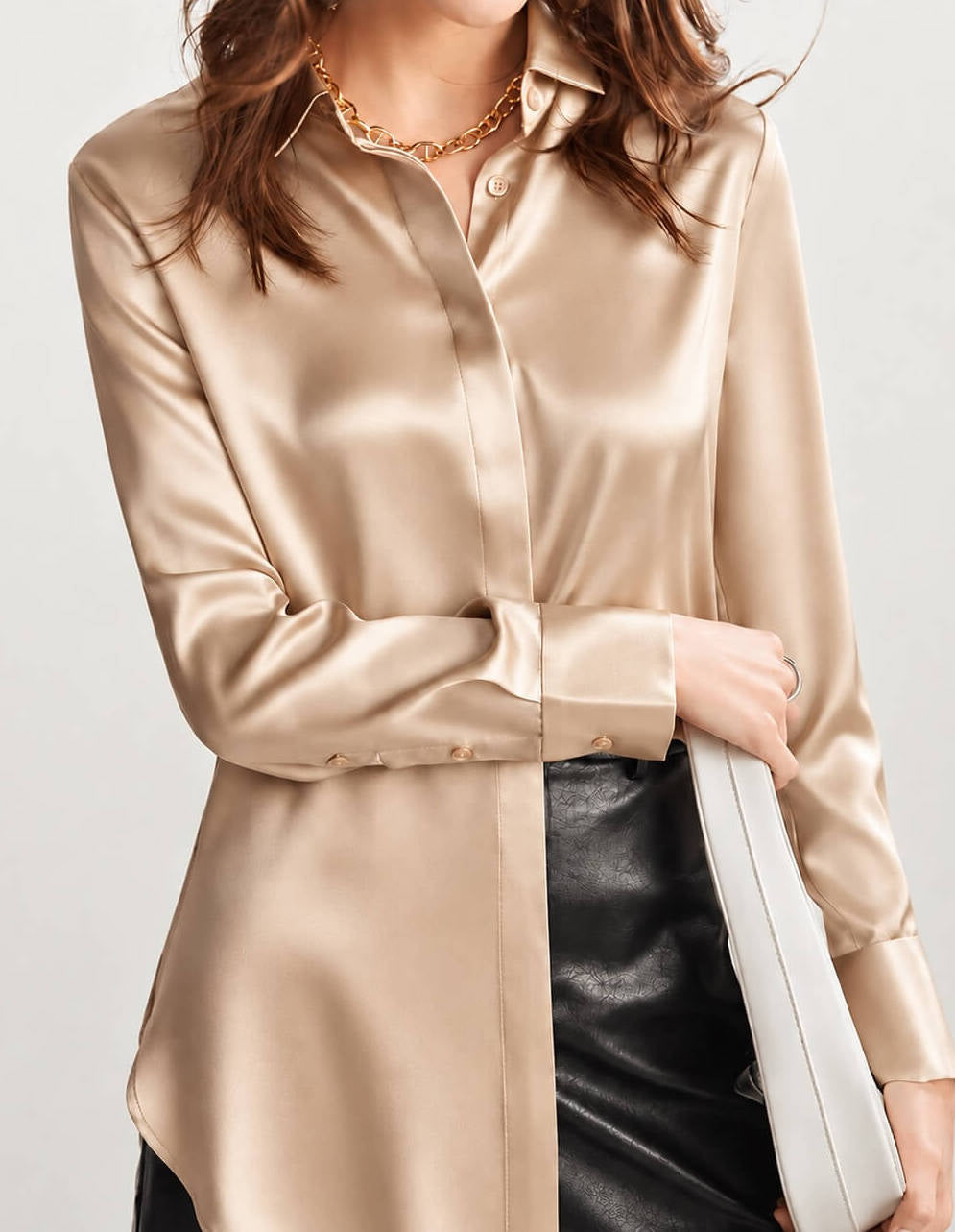 Women's silk blouse