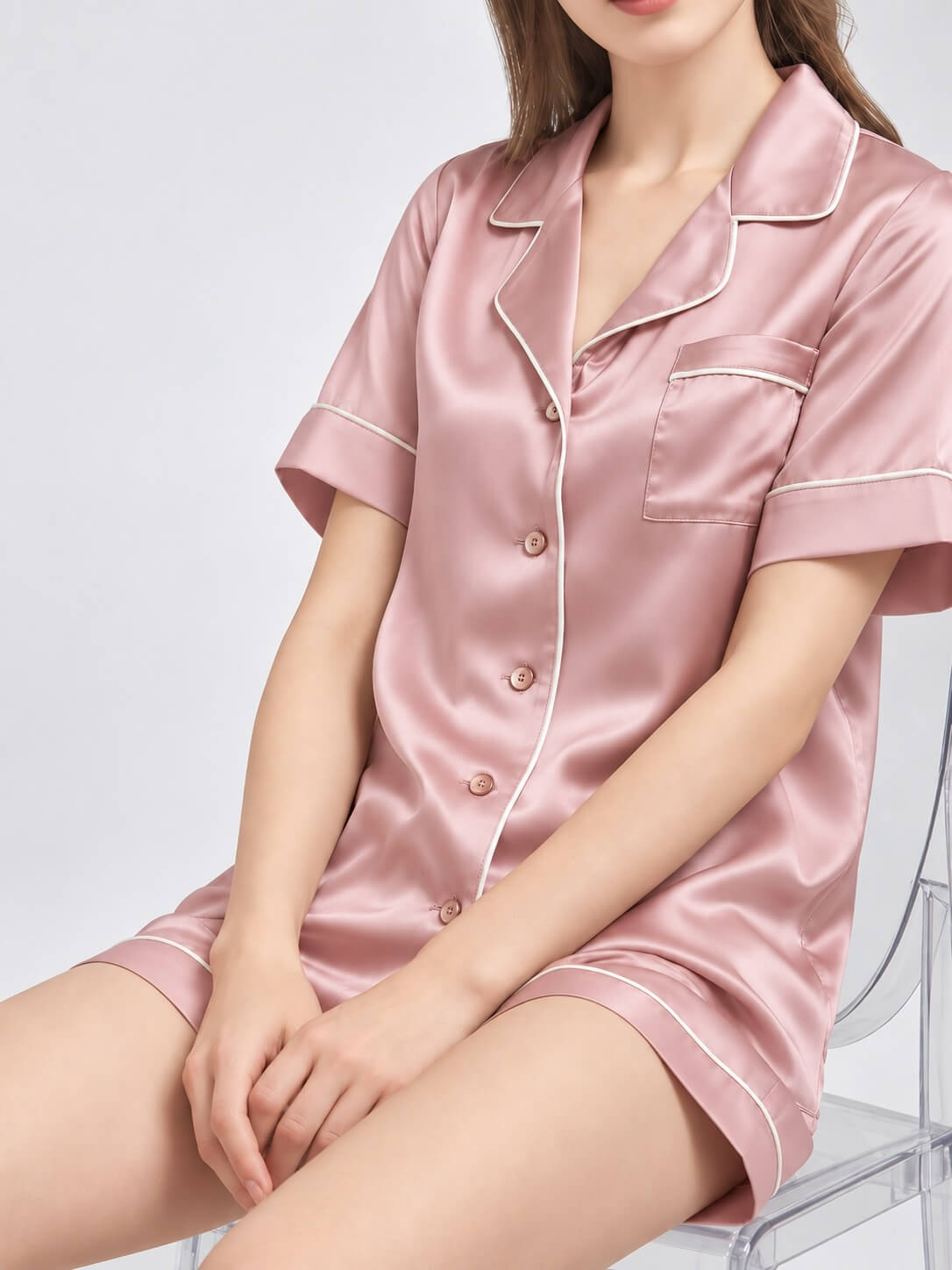 Silk pyjamas for women