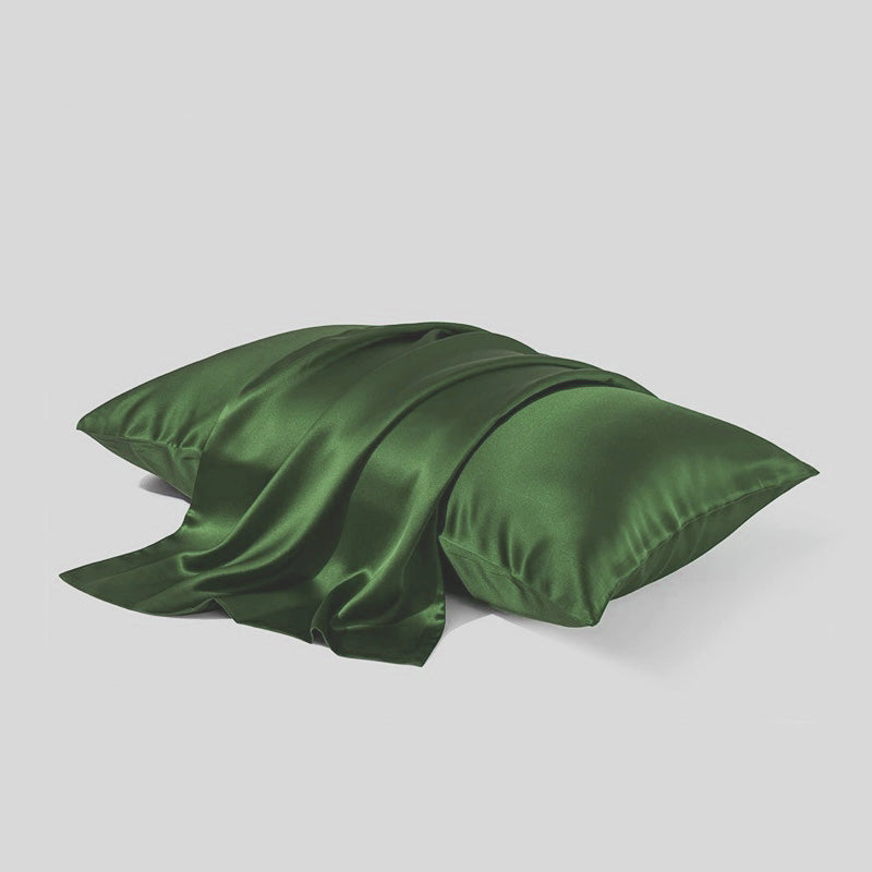 19momme Silk Pillowcases Green Forest
