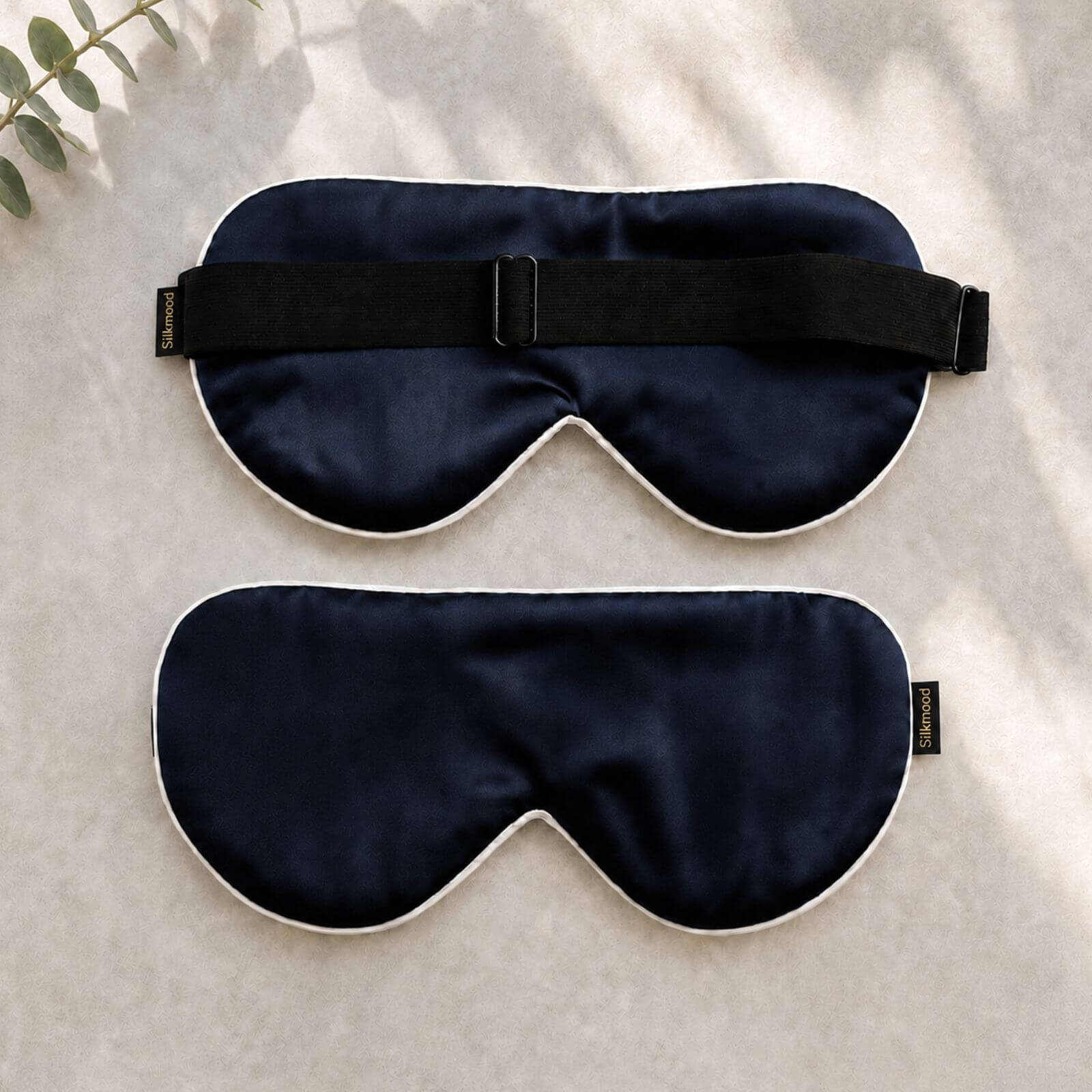 Silk eye mask (adjustable band)