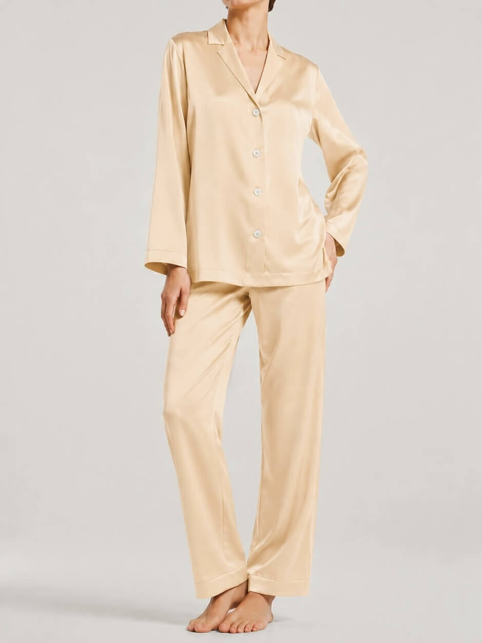 Silk pyjamas for women