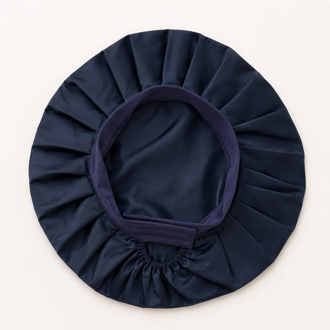 Bonnet de nuit en soie (Avec bandeau réglable)