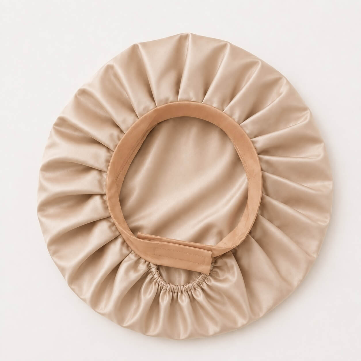 Bonnet de nuit en soie (Avec bandeau réglable)