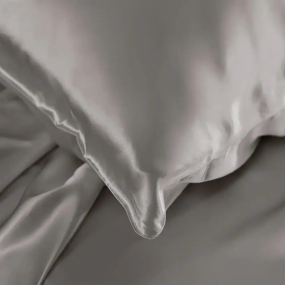 Taie d'oreiller en soie 22momme - sans volant - Fermeture éclair