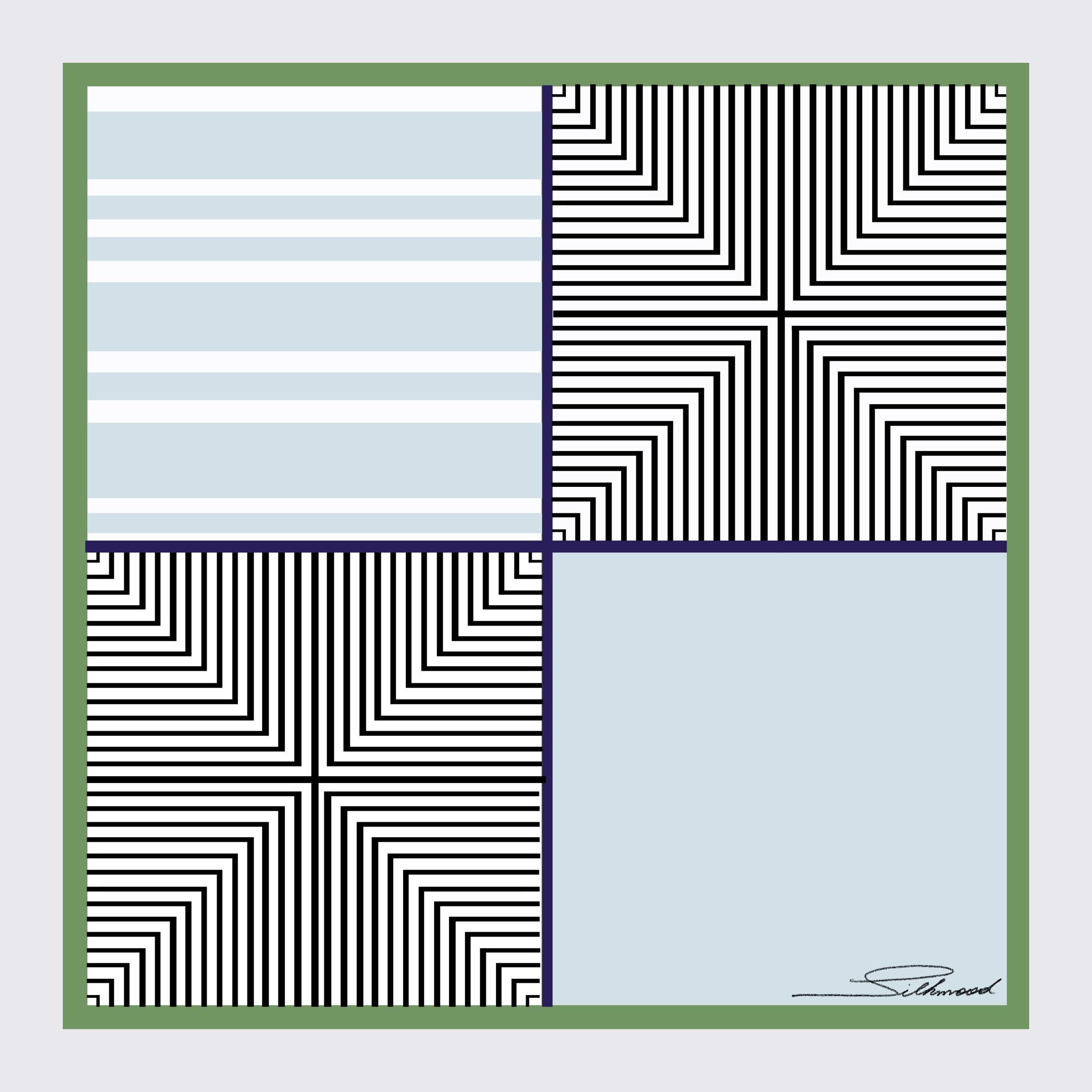 Foulard en soie (65×65 cm)